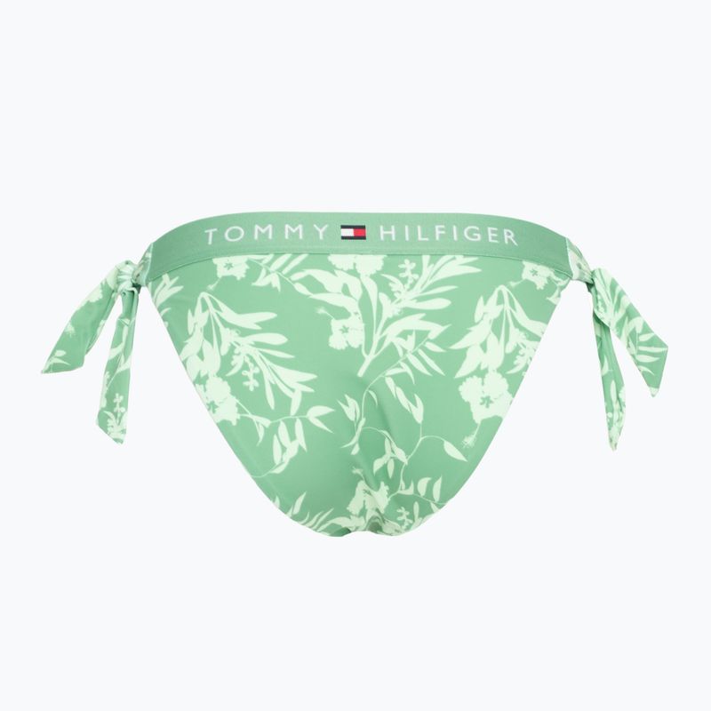 Bikini-Unterteil Tommy Hilfiger Cheeky Side Tie Bikini Print floral tropic aop fort green 2