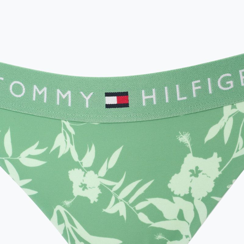 Bikini-Unterteil Tommy Hilfiger Cheeky Side Tie Bikini Print floral tropic aop fort green 3