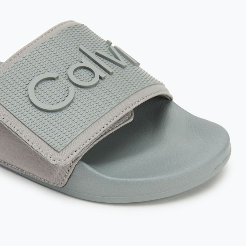 Badeschlappen Schlappen Herren Calvin Klein HM0HM01437 Adj Pool Slide TPU granite road 7
