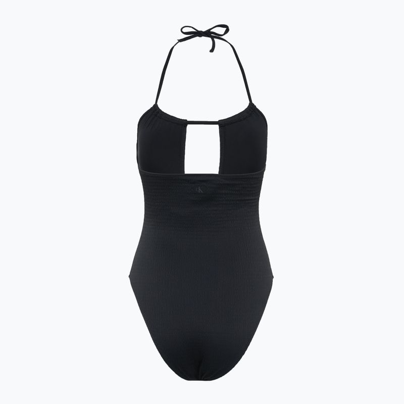 Schwimmanzug  Damen Calvin Klein KW0KW02725 Plunge - RP black 2