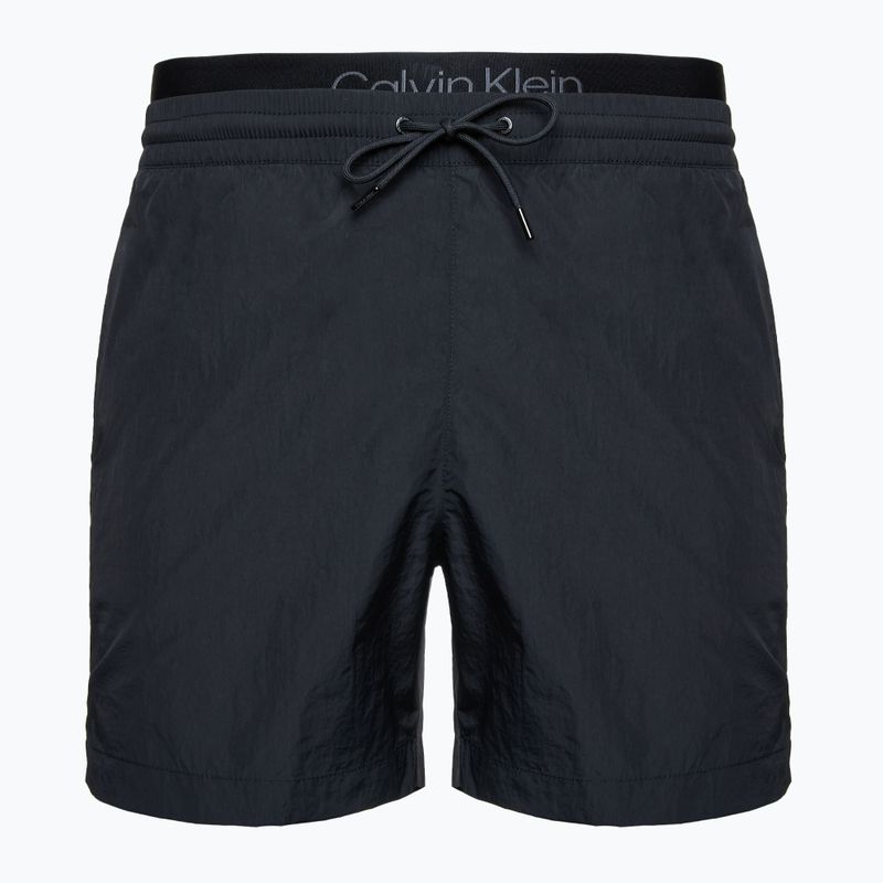 Badeshorts Herren Calvin Klein KM0KM01081 Medium Double Waistband black