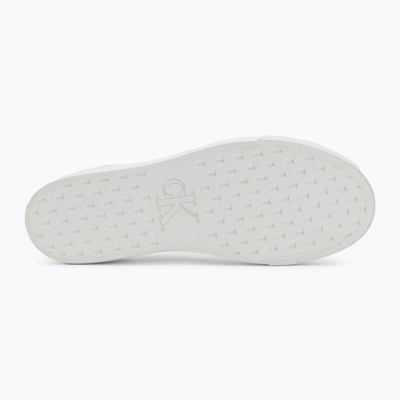 Calvin Klein Damen Turnschuhe YW0YW01763 Vulc Flatform Low Cv MG triple bright white 4