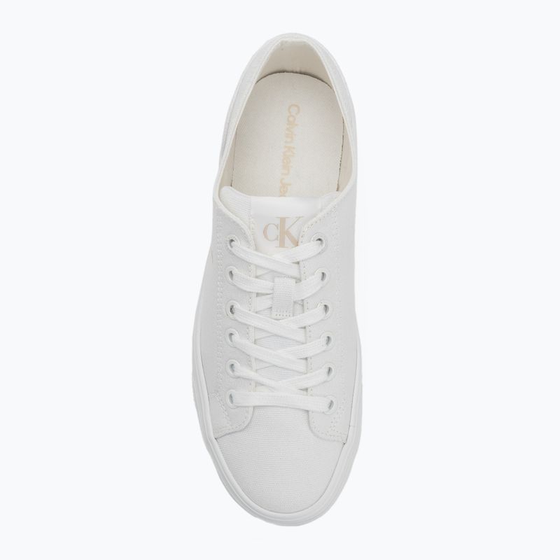 Calvin Klein Damen Turnschuhe YW0YW01763 Vulc Flatform Low Cv MG triple bright white 6