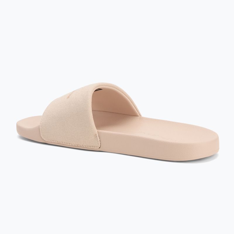 Badeschlappen Schlappen Damen Calvin Klein YW0YW01835 Slide Monogram Wn triple whisper pink 3
