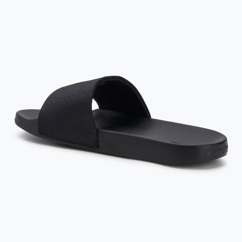 Calvin Klein Damen Flip-Flops HW0HW02420 Pool Slide - Jacq schwarz 3
