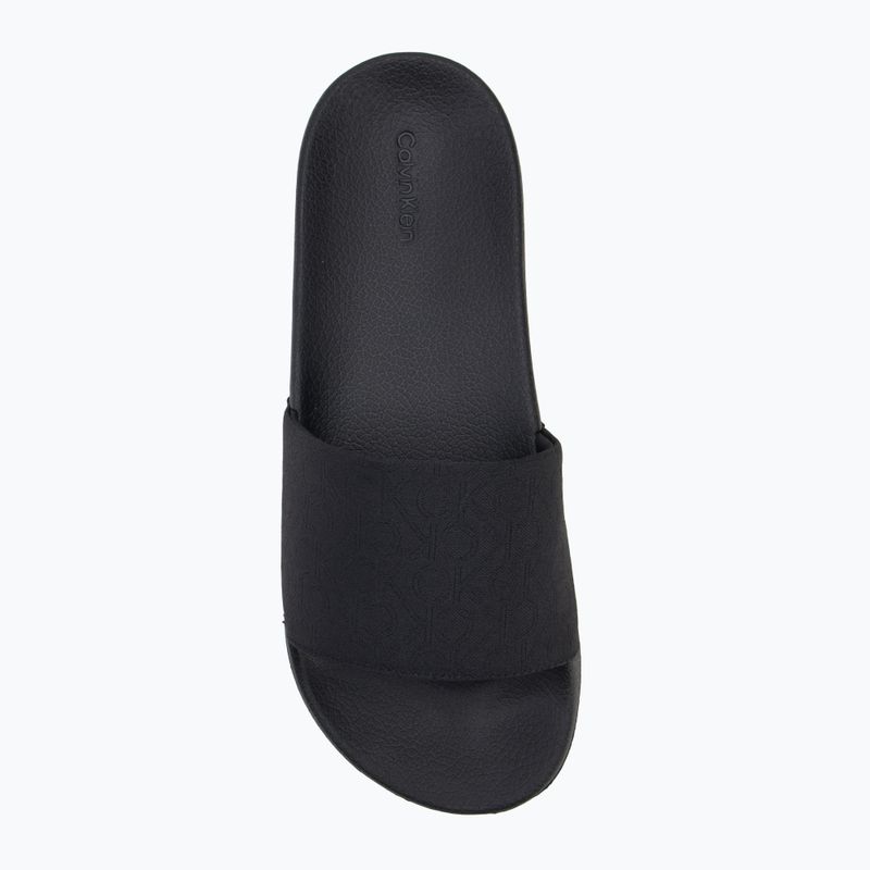 Calvin Klein Damen Flip-Flops HW0HW02420 Pool Slide - Jacq schwarz 5