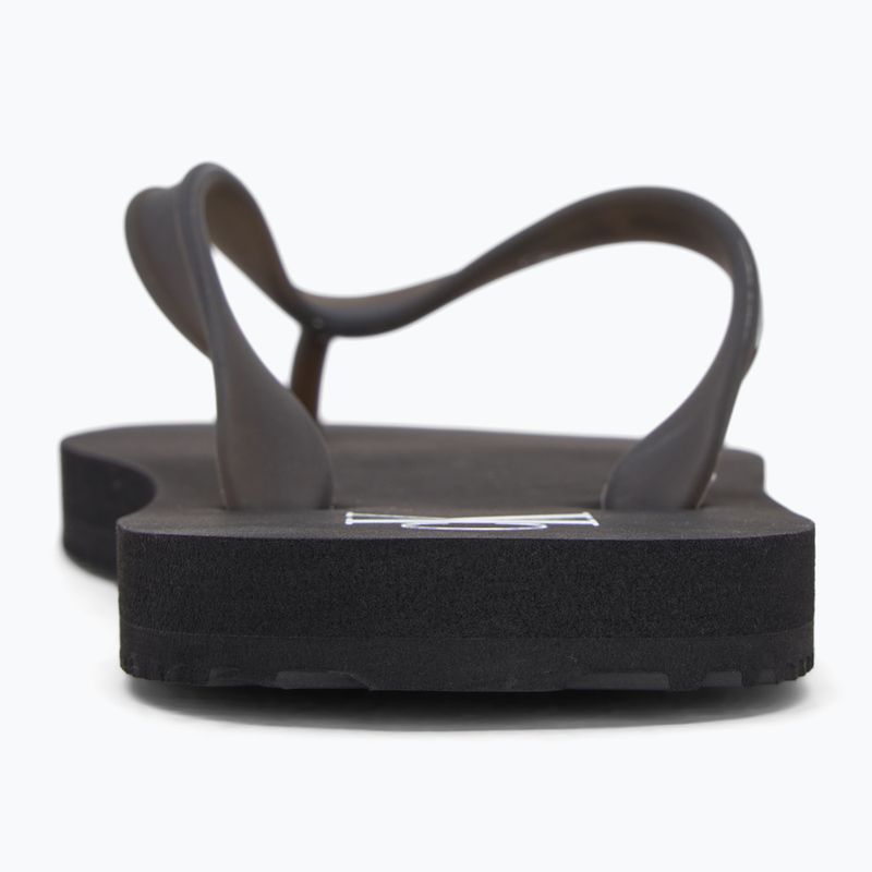 Calvin Klein Damen Flip Flops YW0YW01829 Strand Sandale Transparent Tpu schwarz 6