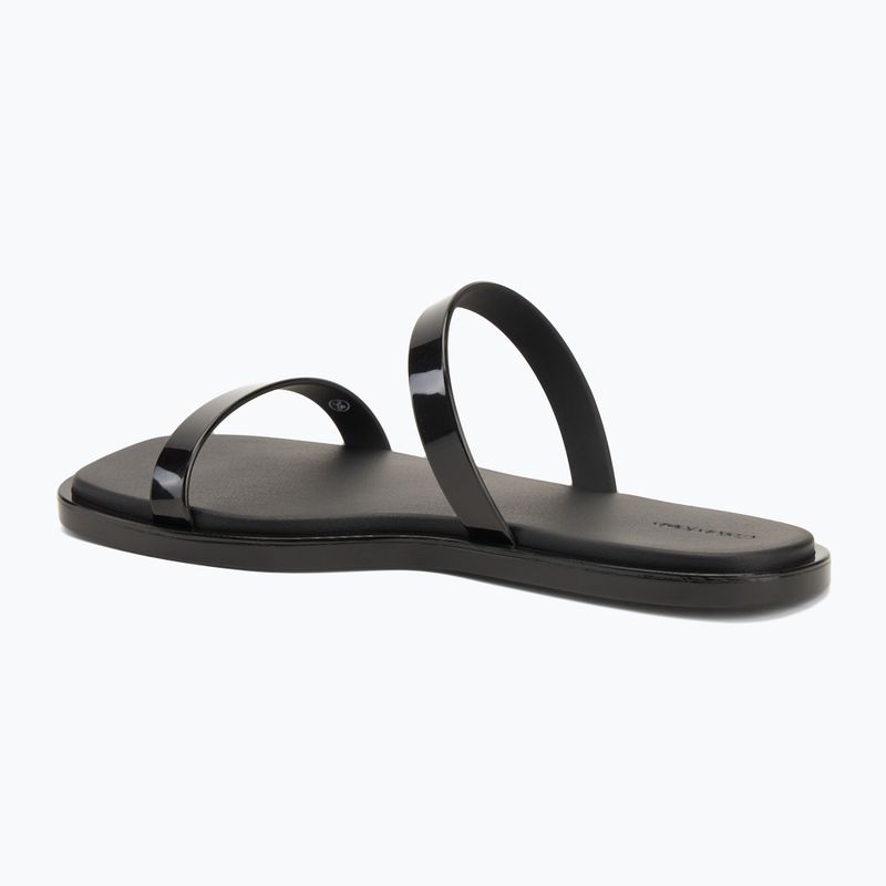 Calvin Klein Damen Flip-Flops HW0HW02417 Double Bar Slide - Jelly schwarz 3