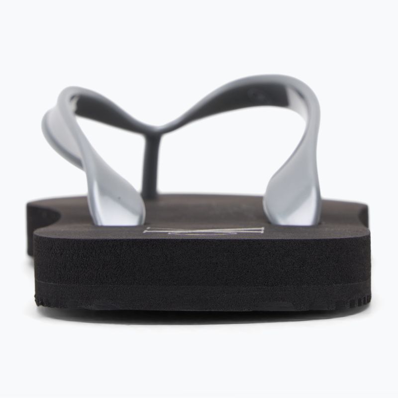 Calvin Klein YW0YW01719 Damen Strand Sandale Monologo Tpu schwarz/silber Flip Flops 6