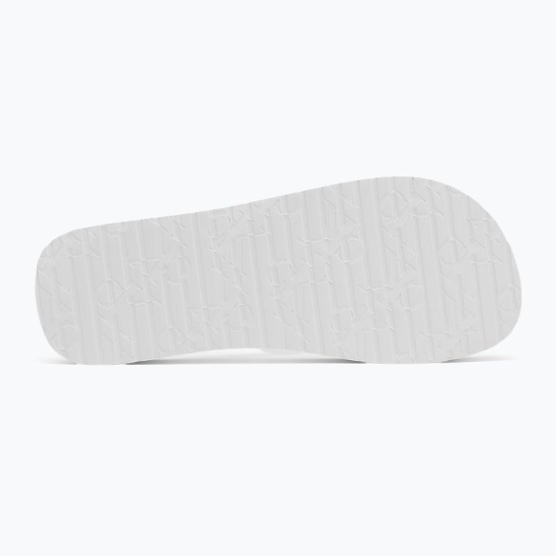 Damen Calvin Klein YW0YW01830 Strand Sandale Flatform Tpu hell weiß/schwarz flip flops 4