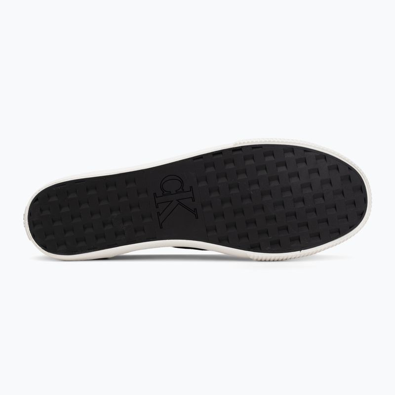 Herren-Turnschuhe Calvin Klein YM0YM01209 3 Ess Vulc Low Mg Canvas ck black/bright white 4