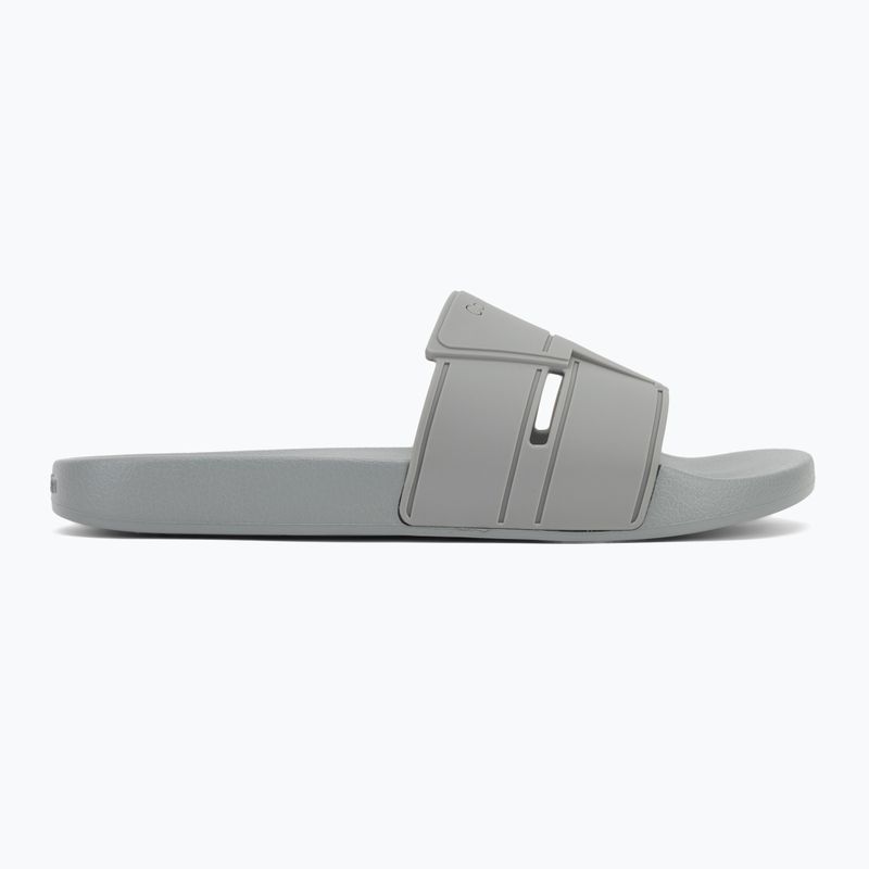 Calvin Klein Herren Flip-Flops HM0HM01752 Pool Slide Double T Granit Straße 2