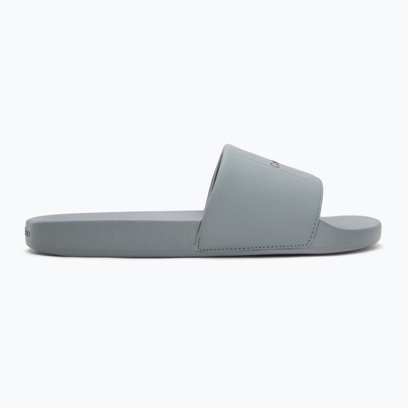 Calvin Klein Herren-Flip-Flops HM0HM01754 Pool Slide Ck Square Granit Straße 2