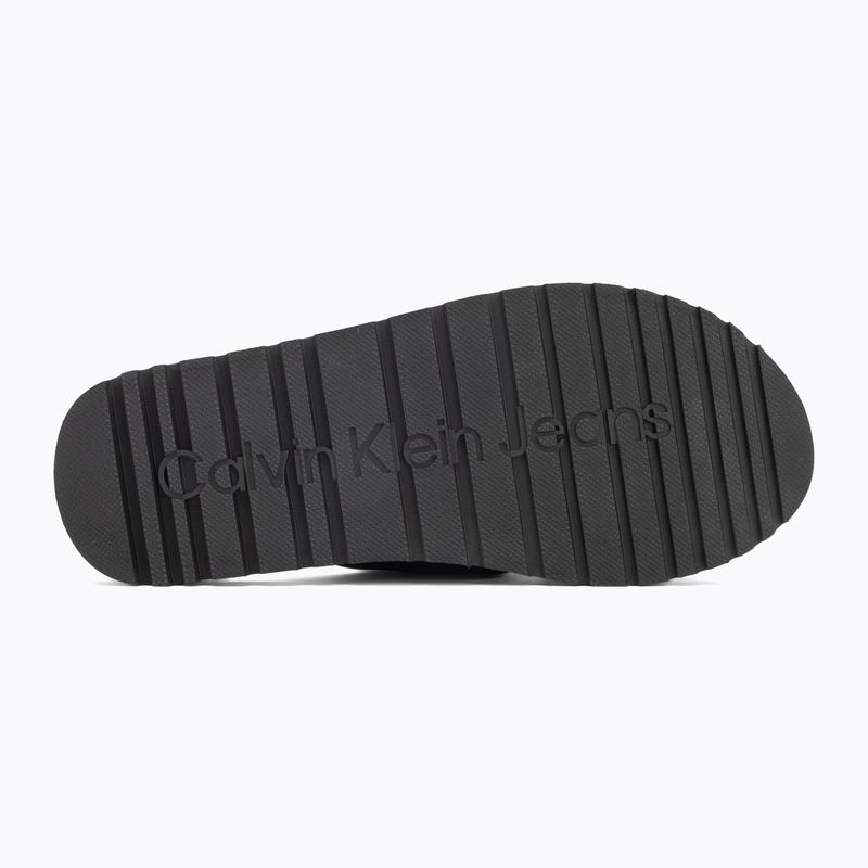 Herren Calvin Klein YM0YM01223 Cross Sandale Crxs Tx dreifach schwarz Flip-Flops 4