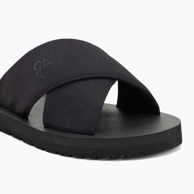 Herren Calvin Klein YM0YM01223 Cross Sandale Crxs Tx dreifach schwarz Flip-Flops 7
