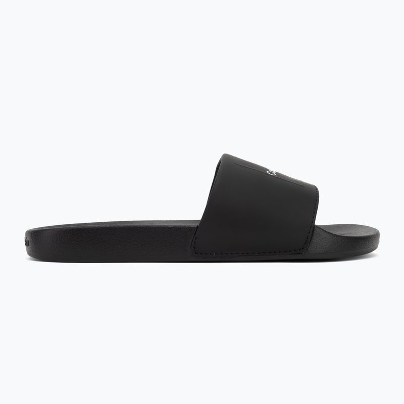 Calvin Klein Herren Flip-Flops HM0HM01754 Pool Slide Ck Square schwarz 2