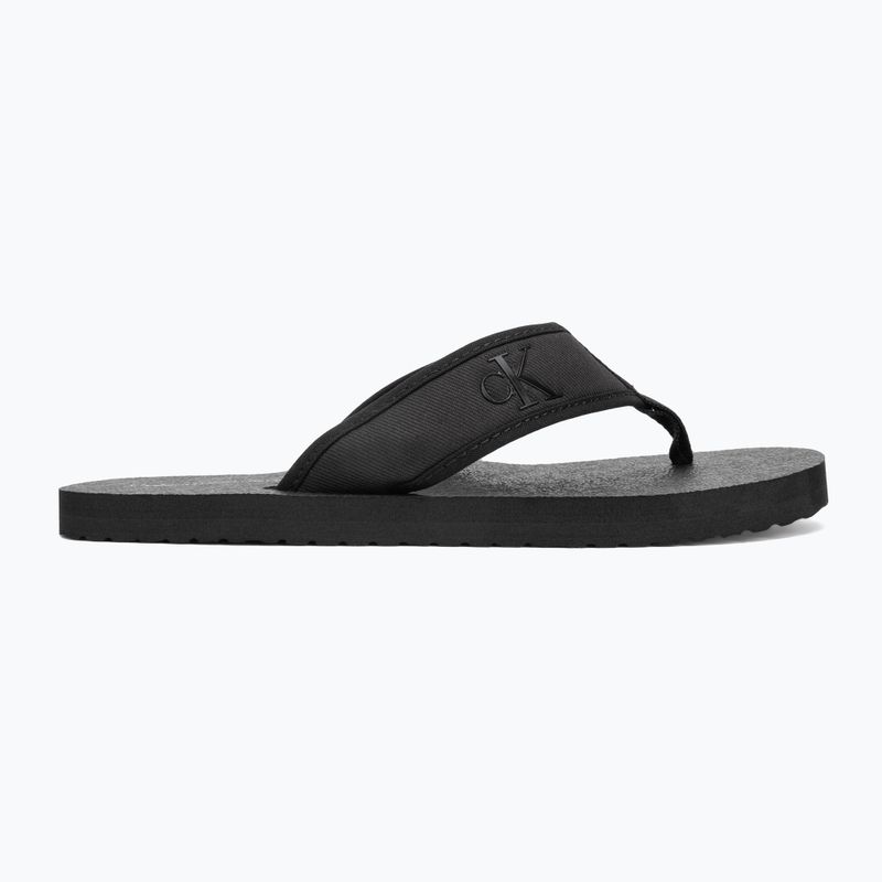 Herren Calvin Klein YM0YM01235 Thong+ Cv dreifach schwarz Flip Flops 2
