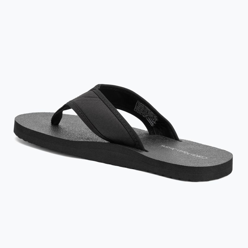 Herren Calvin Klein YM0YM01235 Thong+ Cv dreifach schwarz Flip Flops 3