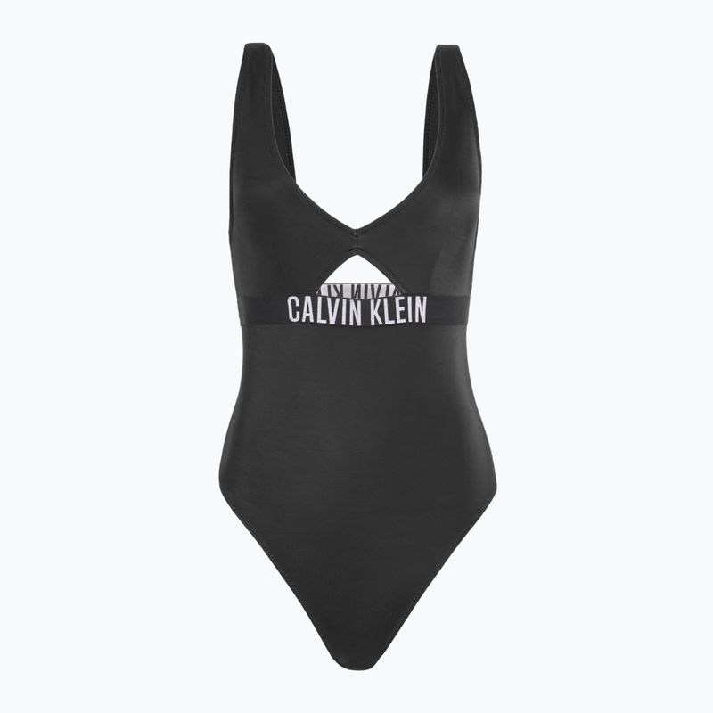 Badeanzug Damen Calvin Klein KW0KW02746 Intense Power One Piece Fashion Fit pvh black