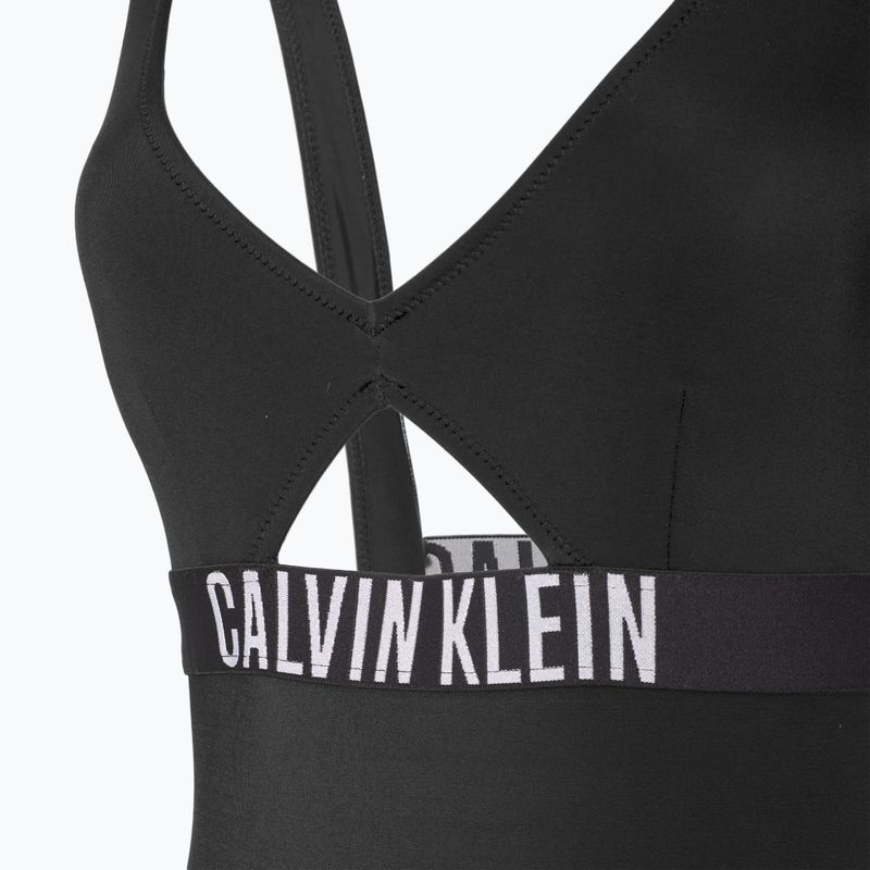 Badeanzug Damen Calvin Klein KW0KW02746 Intense Power One Piece Fashion Fit pvh black 3