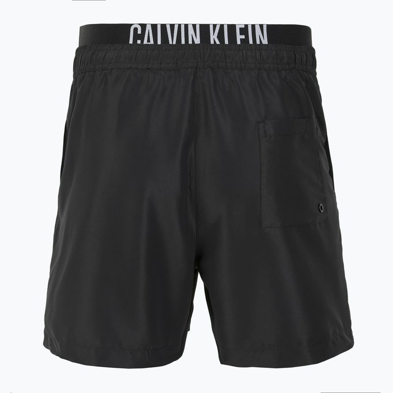 Badeshorts Herren Calvin Klein KM0KM01093 Intense Power Medium Double WB pvh black 2