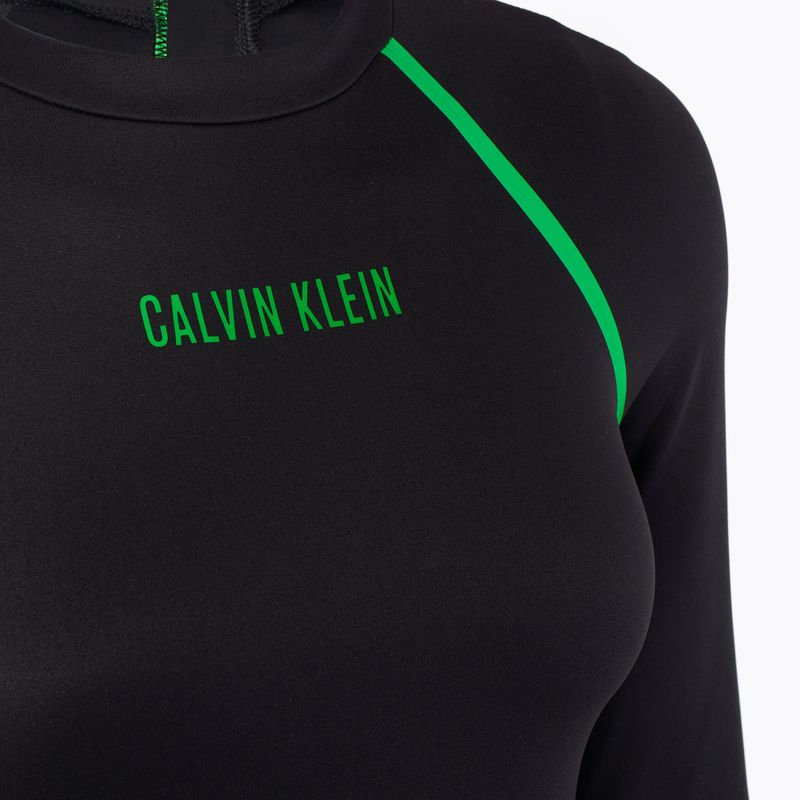 Badeanzug Damen Calvin Klein KW0KW02790 Intense Power Move Rashguard One Piece pvh black 3