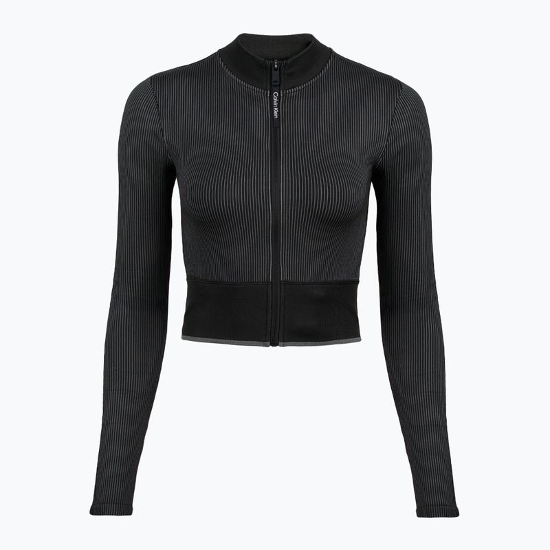 Hoodie Sweatshirt Damen Calvin Klein 00GWS4J406 Seamless black