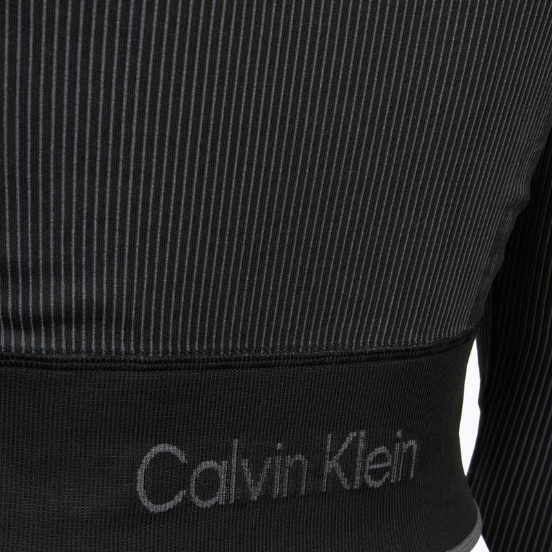 Hoodie Sweatshirt Damen Calvin Klein 00GWS4J406 Seamless black 4