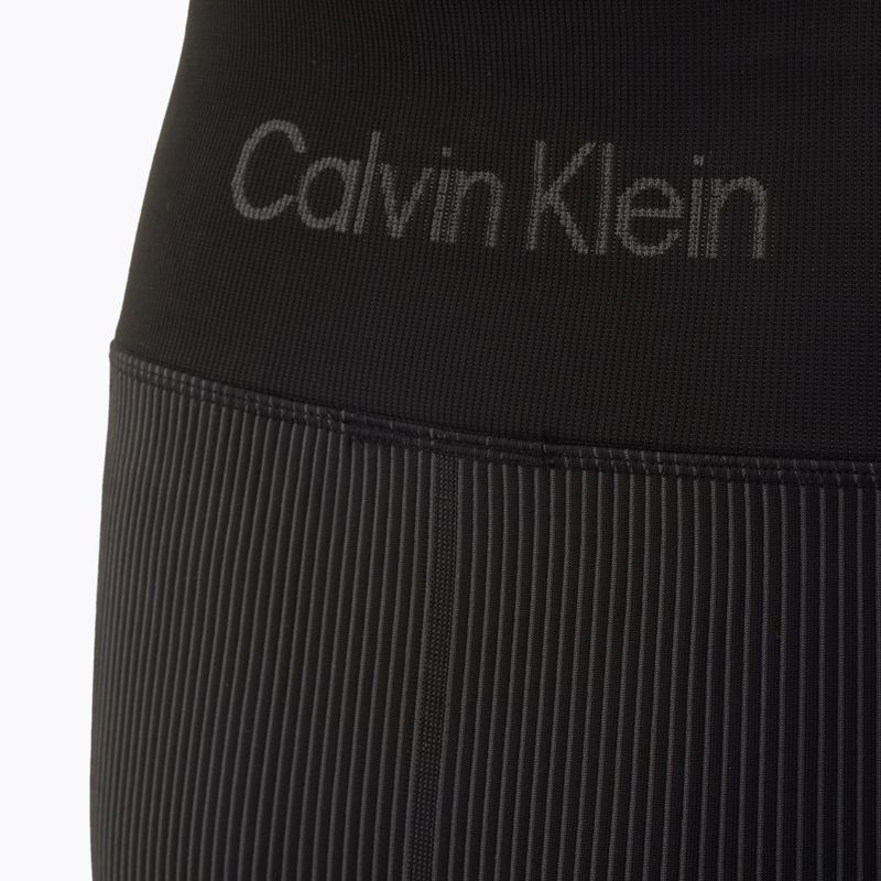 Damen Leggings Calvin Klein 00GWS4L643 Nahtlos 7/8 schwarz 4