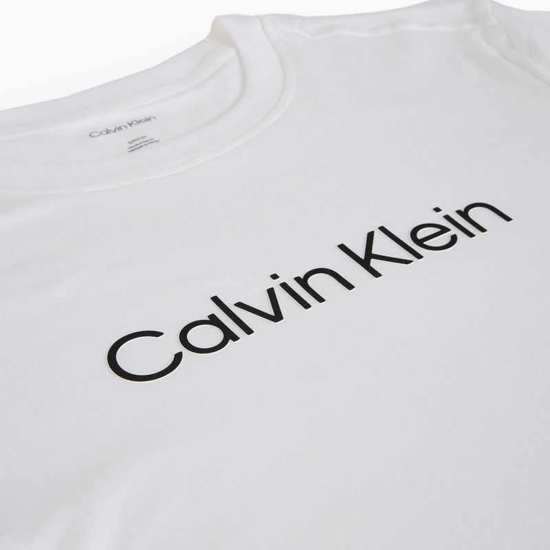 Herren Calvin Klein LVGMS5K183 Grafik klassisches weißes T-Shirt 3