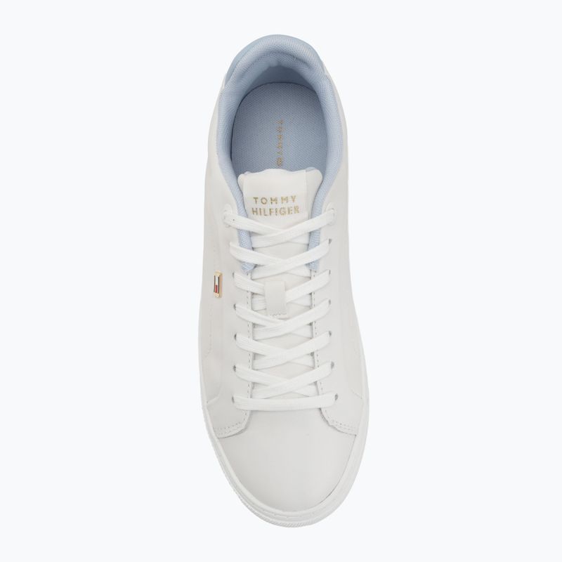 Damenschuhe Tommy Hilfiger Sporty ecru/breezy blue 5