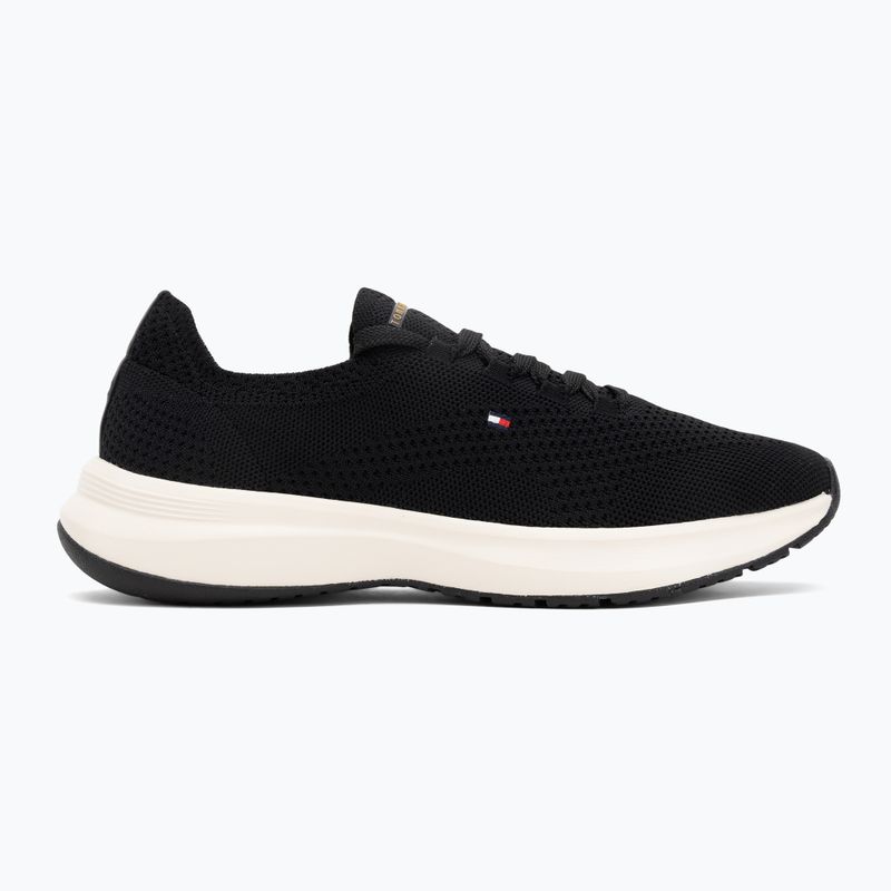 Tommy Hilfiger Damen Knit Runner schwarz Schuhe 2