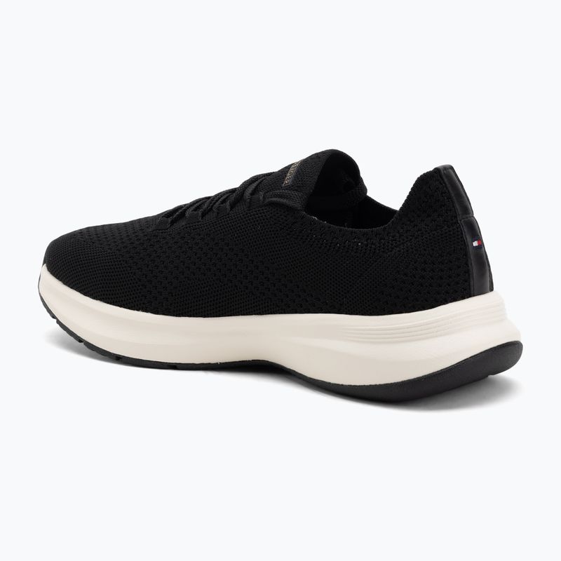 Tommy Hilfiger Damen Knit Runner schwarz Schuhe 3