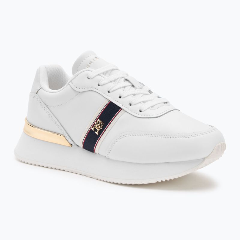 Tommy Hilfiger Damen Webbing Runner weiß Schuhe