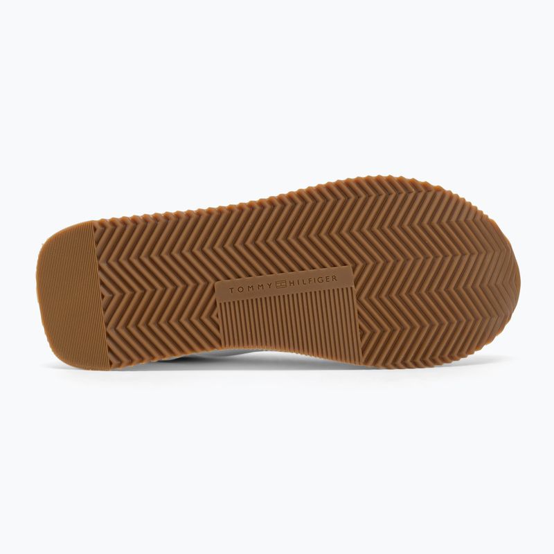 Tommy Hilfiger Leather Runner Damenschuhe Elfenbeinblüte/Neusprin 4