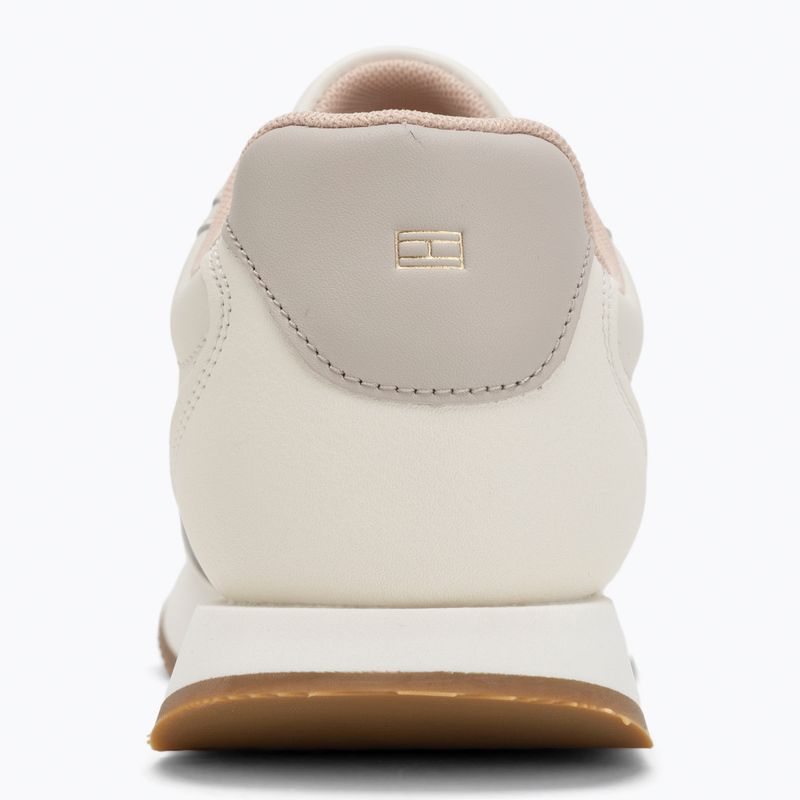 Tommy Hilfiger Leather Runner Damenschuhe Elfenbeinblüte/Neusprin 6