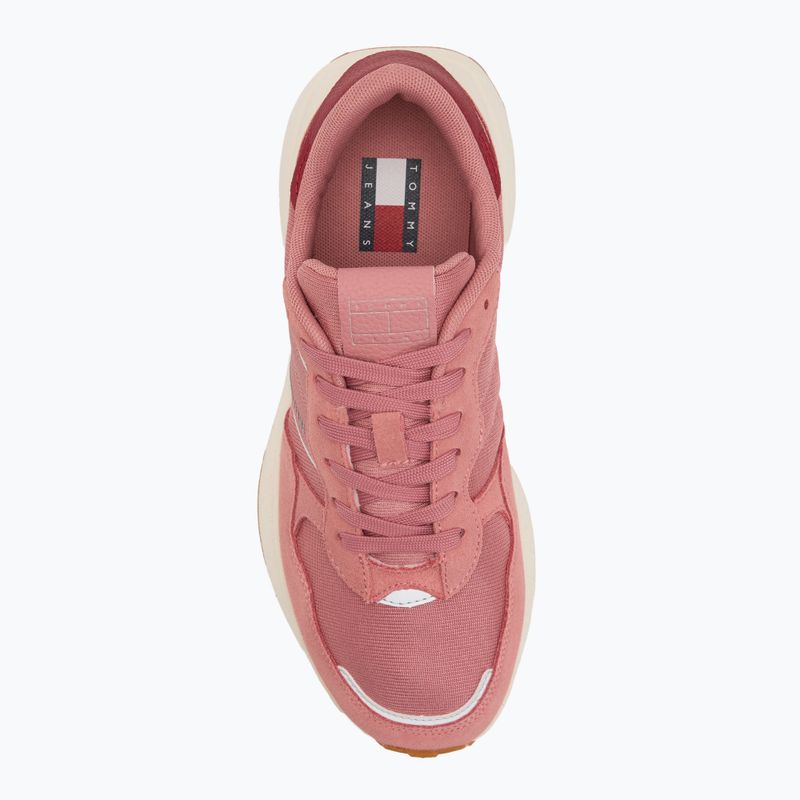 Tommy Jeans Damen Stollenschuhe Runner tahiti berry 5