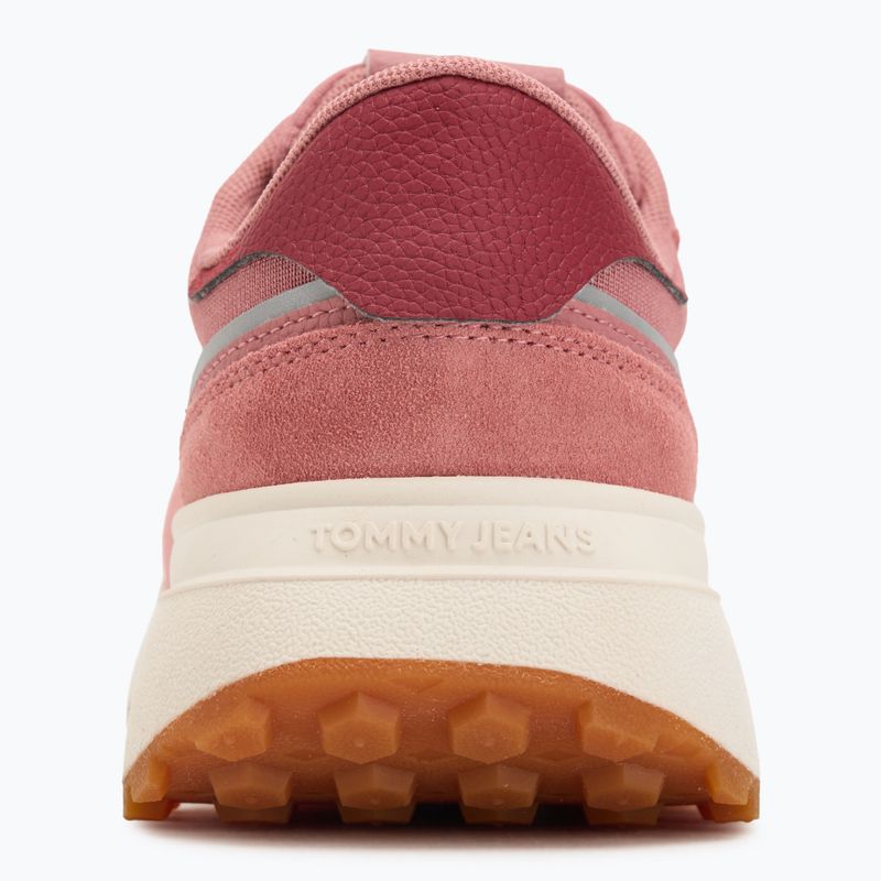 Tommy Jeans Damen Stollenschuhe Runner tahiti berry 6