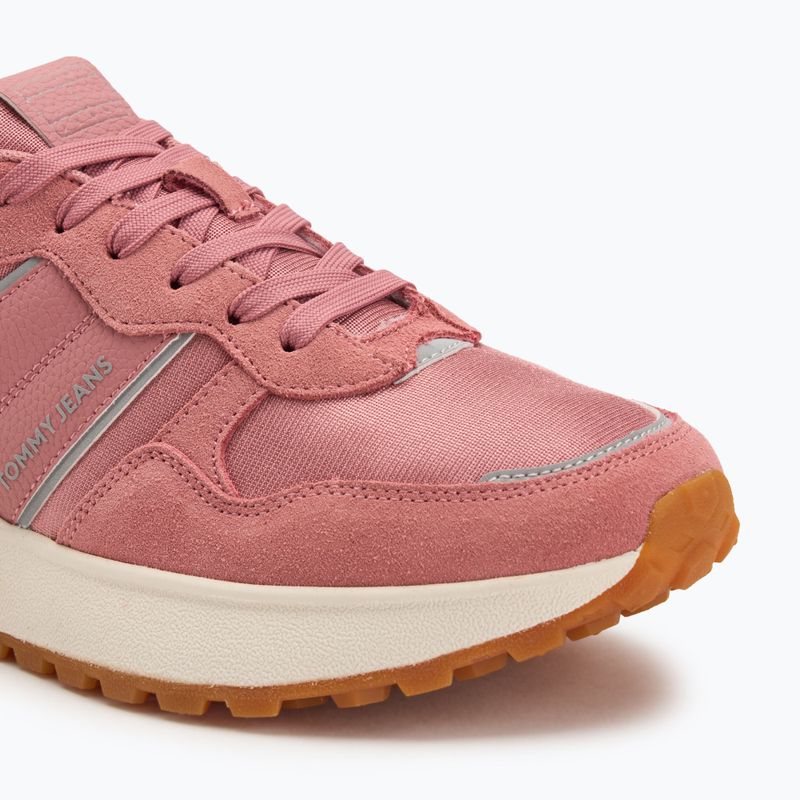 Tommy Jeans Damen Stollenschuhe Runner tahiti berry 7