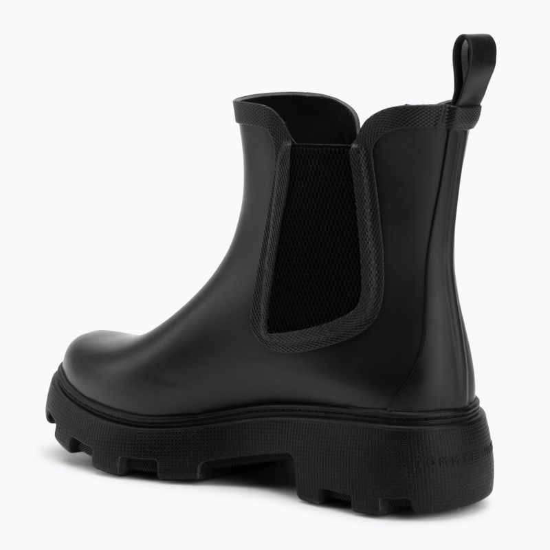 Damen Gummistiefel Tommy Hilfiger Rubber Flag Cleated Space Blue 3