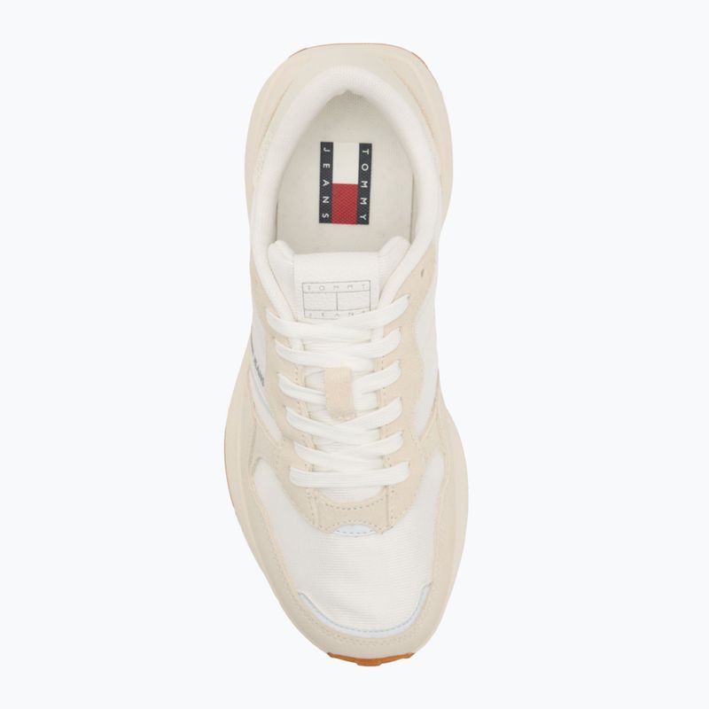 Tommy Jeans Cleated Runner ecru Damen Schuhe 5
