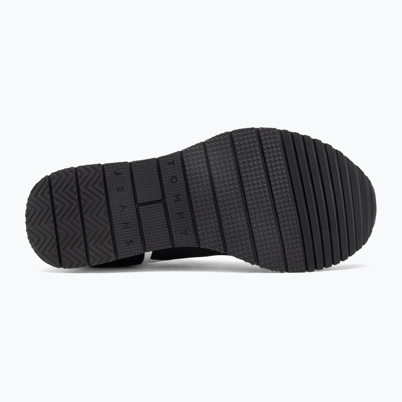 Tommy Jeans Herrenschuhe Runner Casual schwarz 4