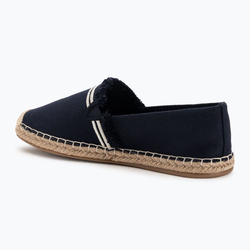 Damen-Espadrilles Tommy Hilfiger Fringe Canvas Closed space blue 3