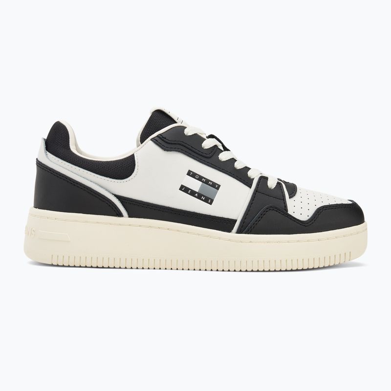 Tommy Jeans Retro Basket Herrenschuhe schwarz 2