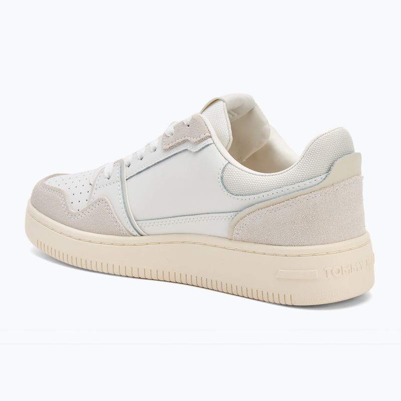 Tommy Jeans Retro Basket Damen Schuhe ecru/stratus grau 3