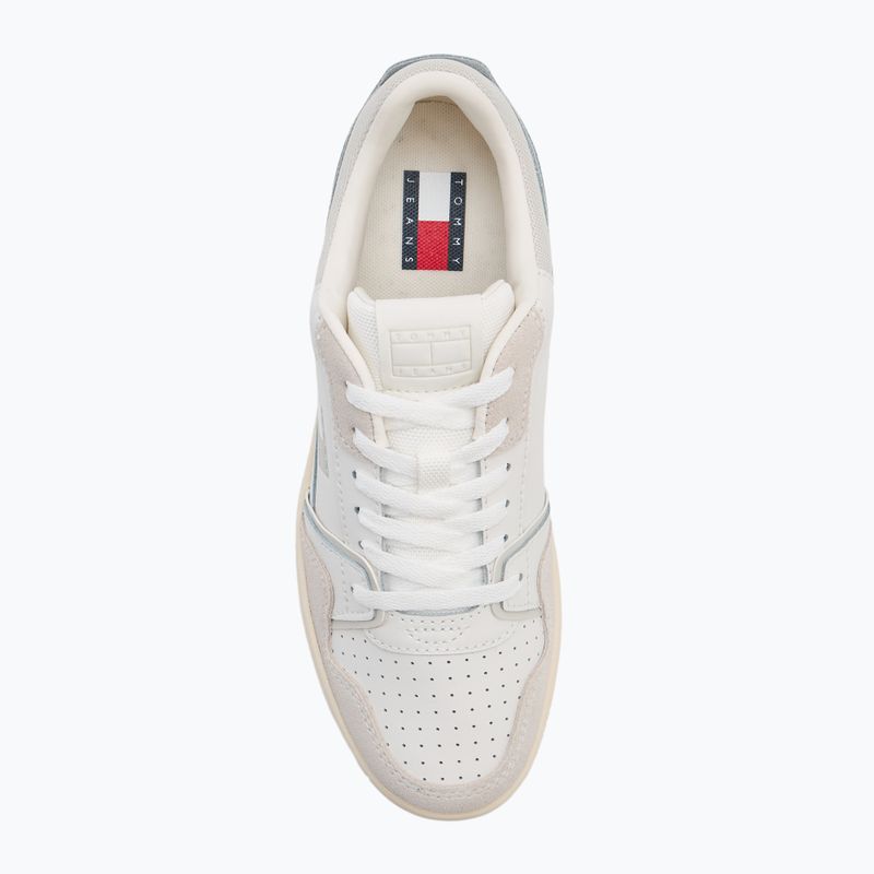 Tommy Jeans Retro Basket Damen Schuhe ecru/stratus grau 5