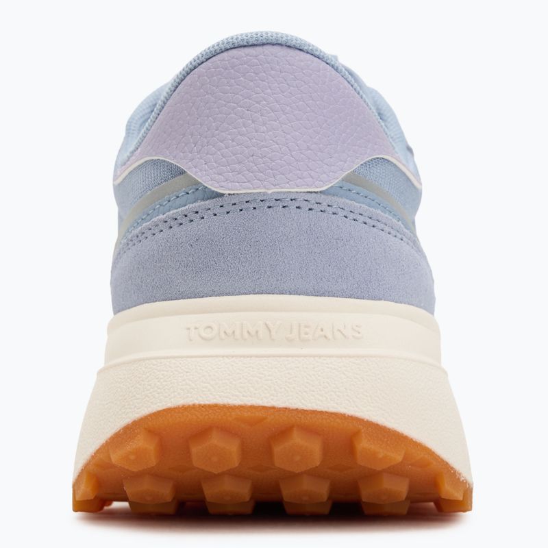 Tommy Jeans Damen Cleated Runner blau chime Schuhe 6