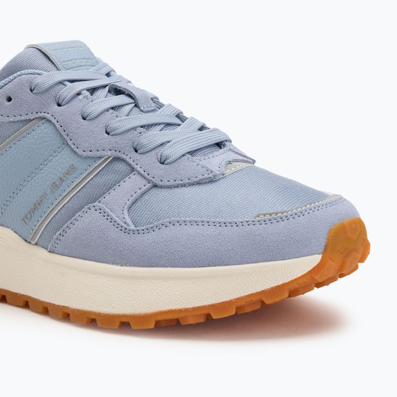 Tommy Jeans Damen Cleated Runner blau chime Schuhe 7