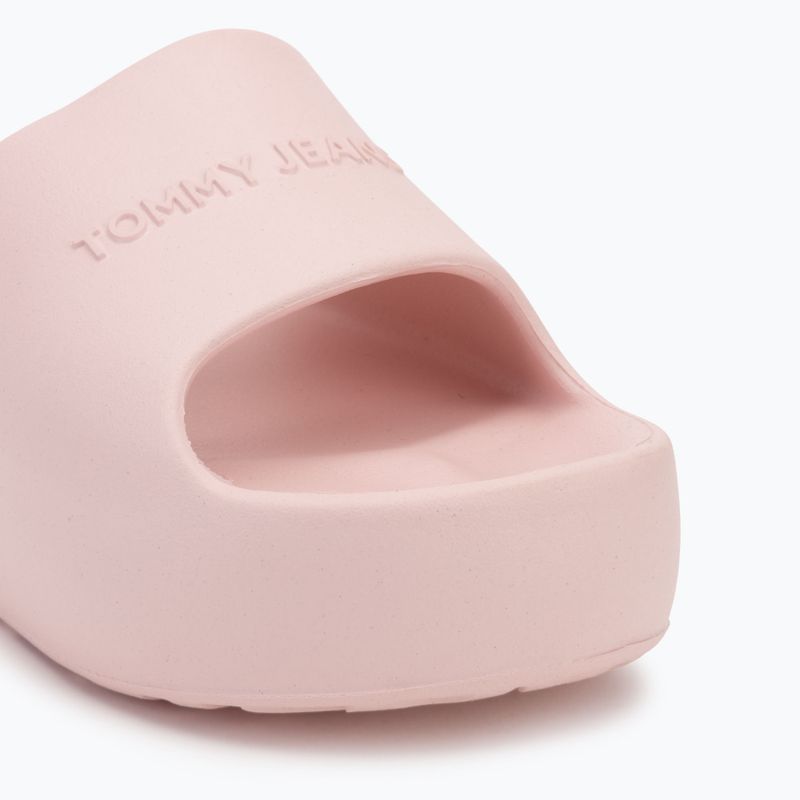Badeschlappen Schlappen Damen Tommy Jeans Chunky Pool Slide Ess delicate pink 7