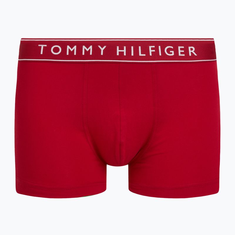 Tommy Hilfiger Herren Boxershorts UM0UM03679 5 Paar weiß/mittelrot/Wüstenhimmel/mittelgrau/schwarz 6